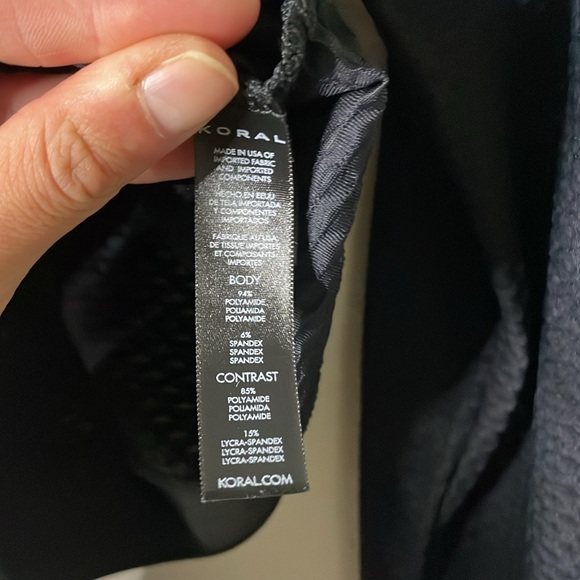 KORAL- Sofia Netz Pullover Black Workout Running Gym Long Sleeve Top Training - Picture 9 of 9